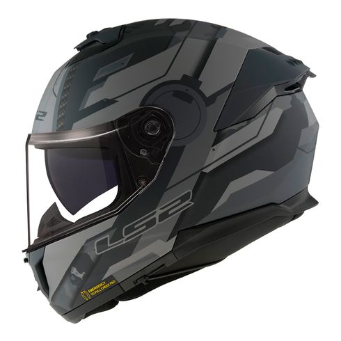 Capacete LS2 FF808 Stream 2 Shadow Matt Titanium Grey 1